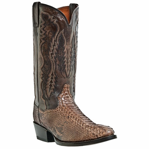 Dan Post Omaha DP3027 Python Western Boots Bay Apache