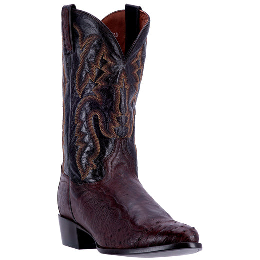 Dan Post Pugh DPP5207 Ostrich Boots Tobacco