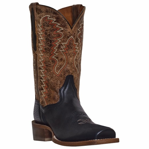 Dan Post Station Camp DP4123 Western Boots Black