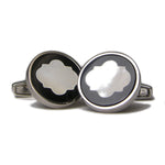 Daniel Dolce Italy Onyx & Mother of Pearl Cufflinks