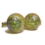 Daniel Dolce Italy Handmade Lampwork Glass Cufflinks