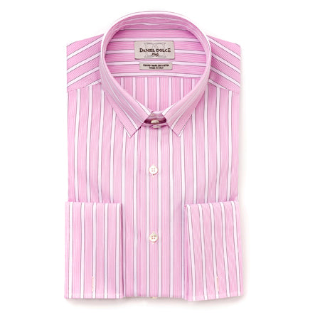Daniel Dolce Italy Hand-Stitched Dress Shirts