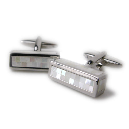 Daniel Dolce Mosaic Mother of Pearl Cufflinks DI2371