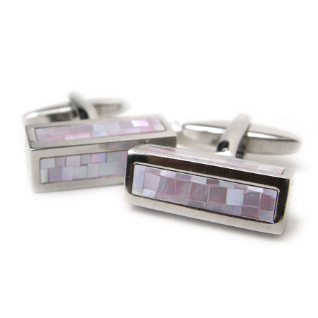 Daniel Dolce Mosaic Mother of Pearl Cufflinks DI2373