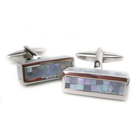 Daniel Dolce Mosaic Mother of Pearl Cufflinks DI2374