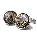 Daniel Dolce Mosaic Mother of Pearl Cufflinks DI2401