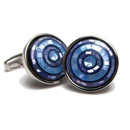 Daniel Dolce Mosaic Mother of Pearl Cufflinks YM307R12