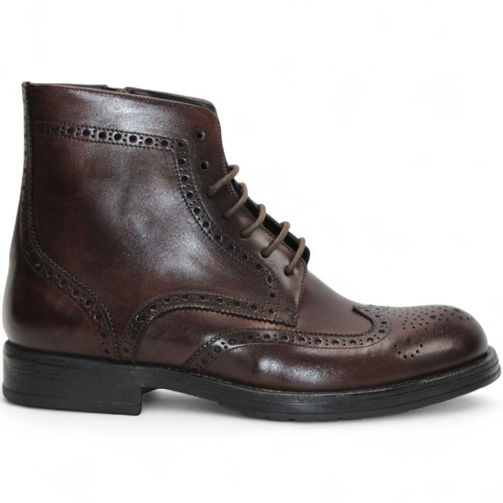 Firmani Daniel Leather Boots Brown