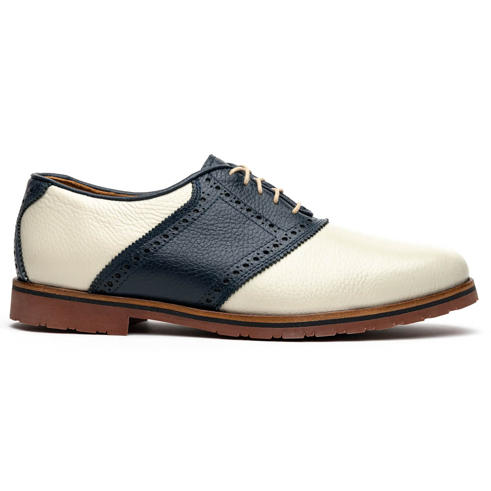 TB Phelps David Oxford Saddle Shoes Ivory / Navy