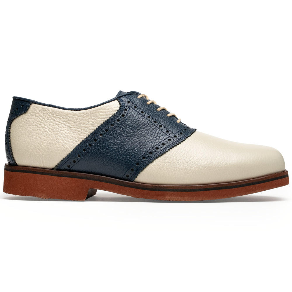 TB Phelps David Oxford Saddle Shoes Ivory / Navy