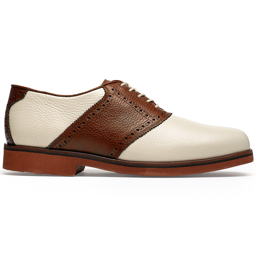 TB Phelps David Oxford Saddle Shoes Ivory / Walnut