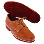 T.B. Phelps Buck II Suede Derby Shoes Sand