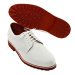 T.B. Phelps Buck II Nubuck Derby Shoes White