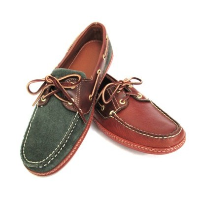 T.B. Phelps Key Largo Boat Shoes / Drivers Soft Rust