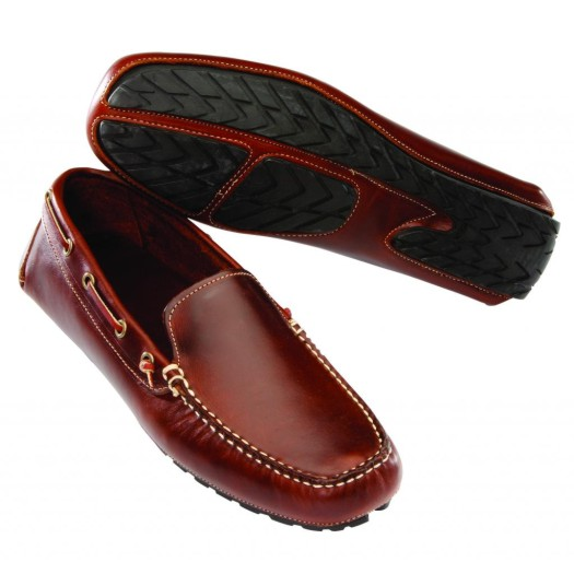 T.B. Phelps Magellan Venetian Driving Shoes Brown