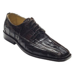 David X Cappi II Crocodile Bicycle Toe Shoes Dark Brown