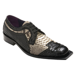 David X Club Python Spectator Shoes Black / White