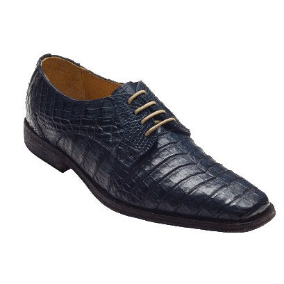 David X Koss Crocodile Shoes Navy