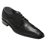 David X Kumon Ostrich & Lizard Bicycle Toe Shoes Black