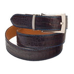 David X Matte Crocodile Belt - Various Colors