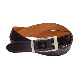 David X Ostrich Leg Belt - Various Colors