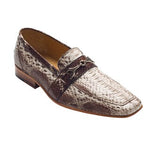 David X Piazza Python Bit Loafers Natural