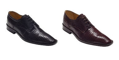 David X Torino Lizard Shoes Navy