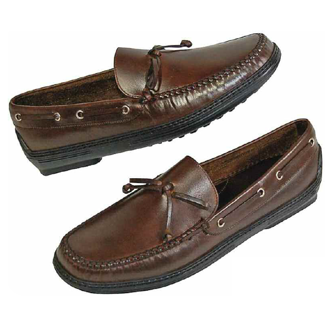 David Spencer Beau Driving Shoes Brown