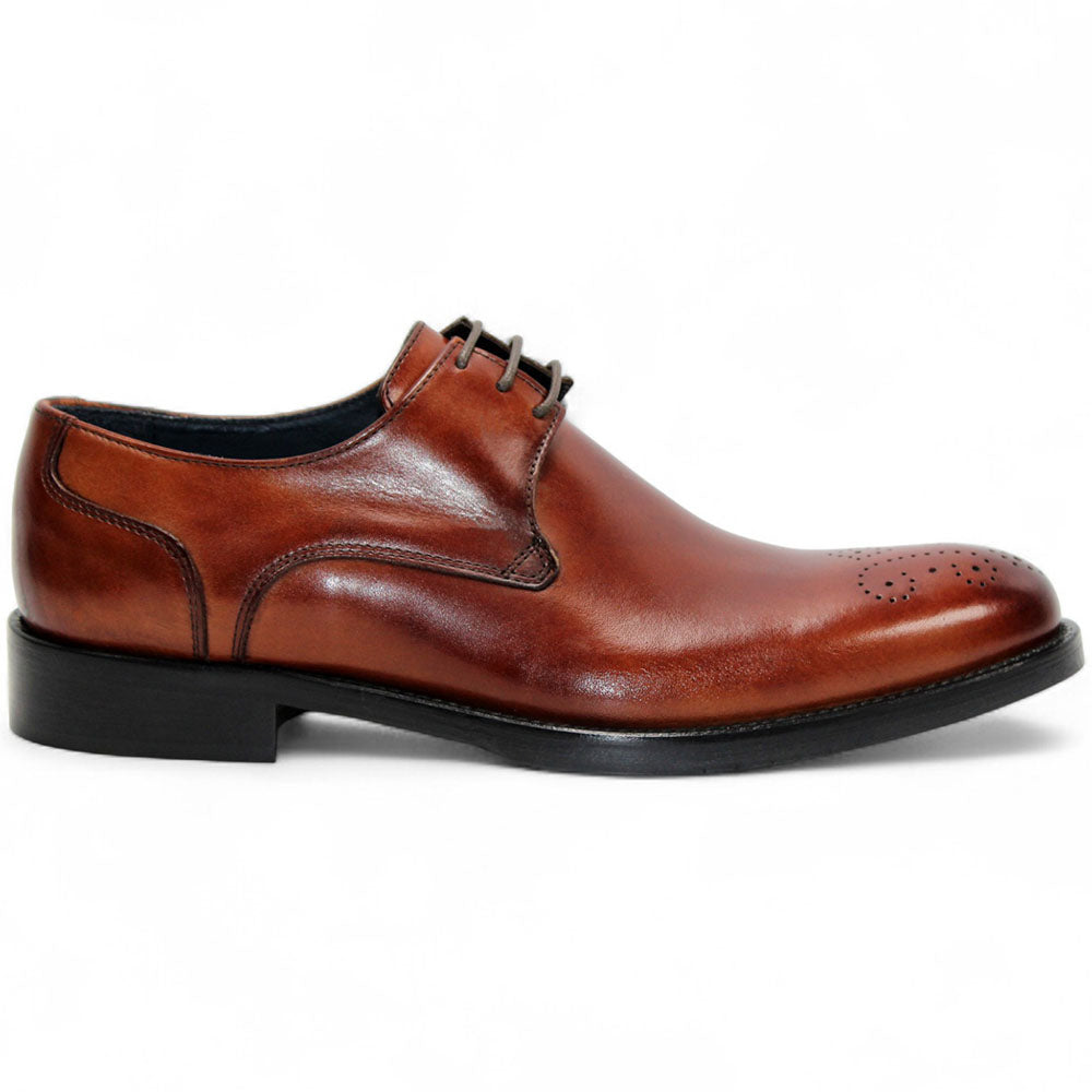 Firmani David Genuine Leather Shoes Brandy