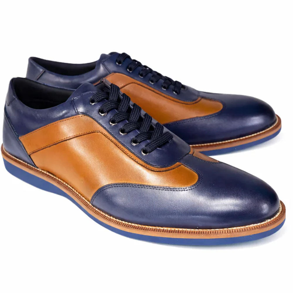 Corrente P01011 Dakota Two-Tone Sneaker Navy