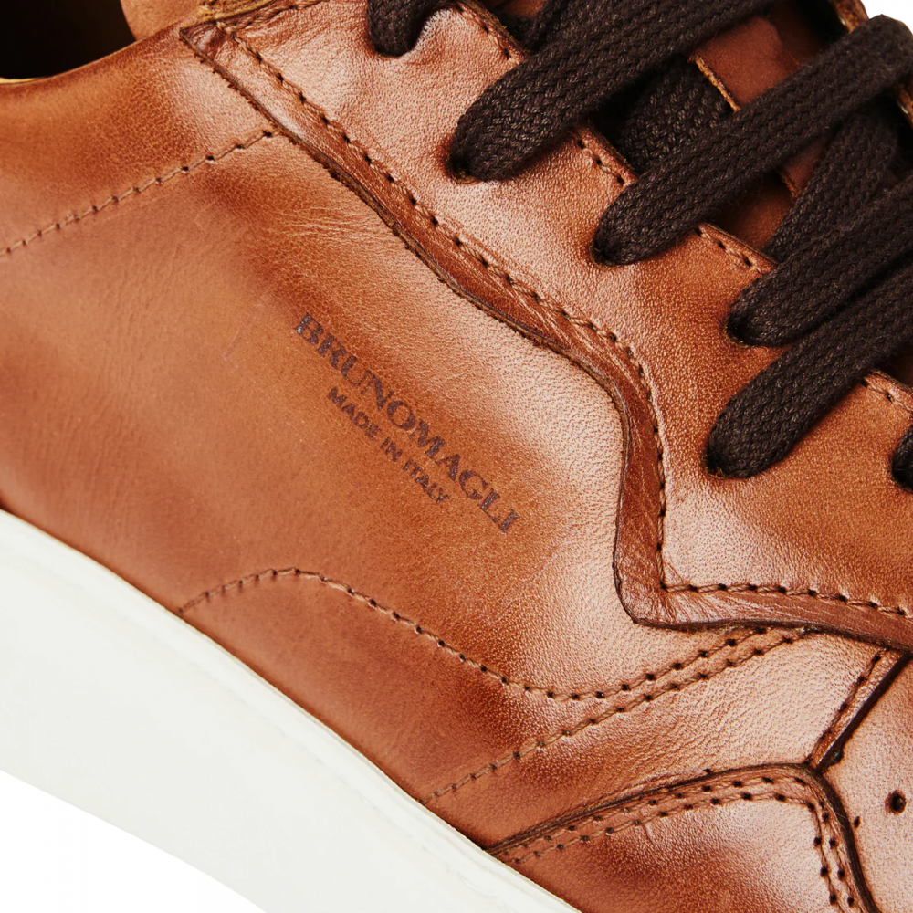 Bruno Magli Dezi Cup Sole Sneaker Cognac