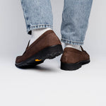 Robert Zur Dillon Suede Bit Loafers Chocolate