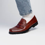 Robert Zur Dillon Penny Loafers Luggage
