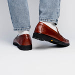 Robert Zur Dillon Penny Loafers Luggage