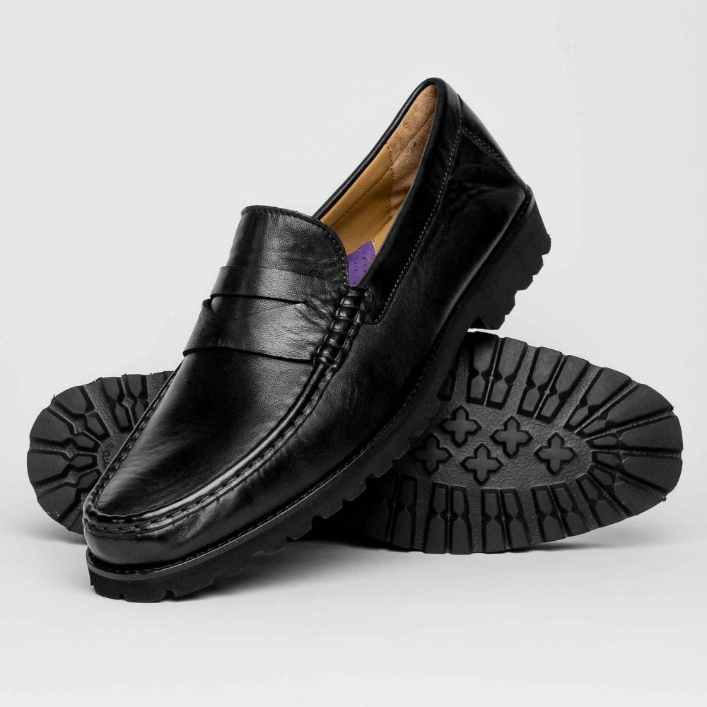 Robert Zur Dillon Penny Loafers Black