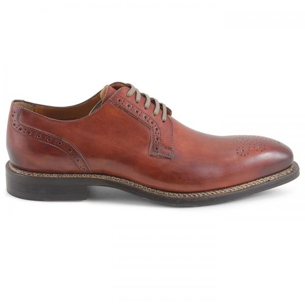 Dogen Nordve i1101 Medallion Toe Shoes Cognac