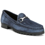 Donald Pliner Tyros Suede Loafer Navy