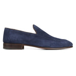 Donald Pliner Alanzo Suede Calf Loafer Navy