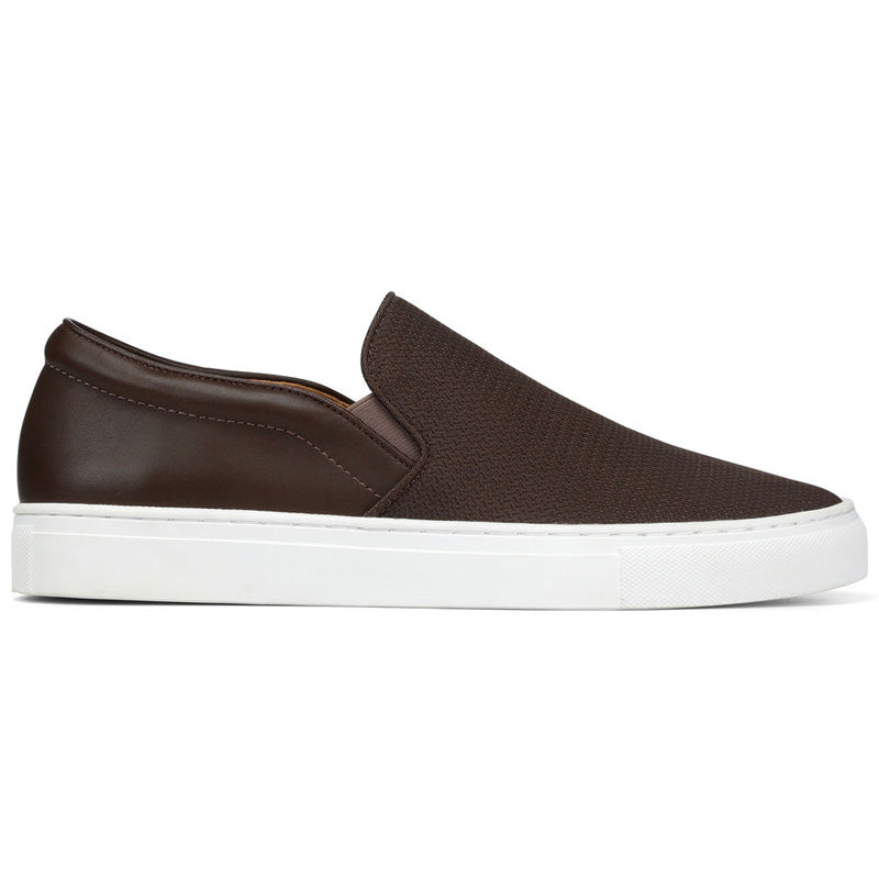 Donald Pliner Albin Herringbone Mesh Sneaker Shoe Expresso