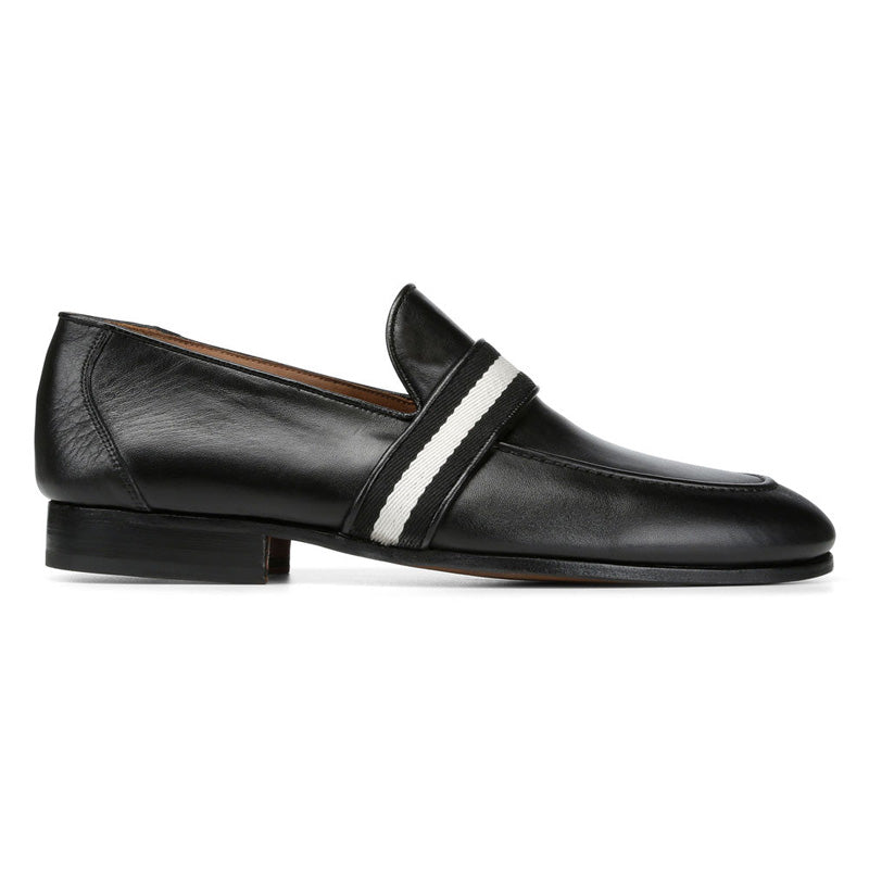 Donald Pliner Alvino Calf Loafer Shoe Black