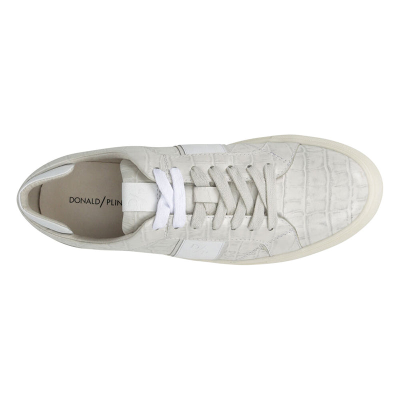 Donald Pliner Andrew Crocco Sneaker Off White