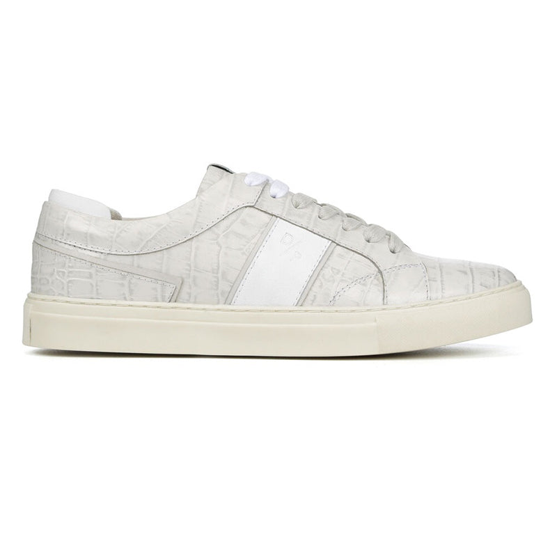 Donald Pliner Andrew Crocco Sneaker Off White
