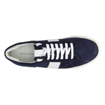 Donald Pliner Andrew Sport Suede Sneaker Navy