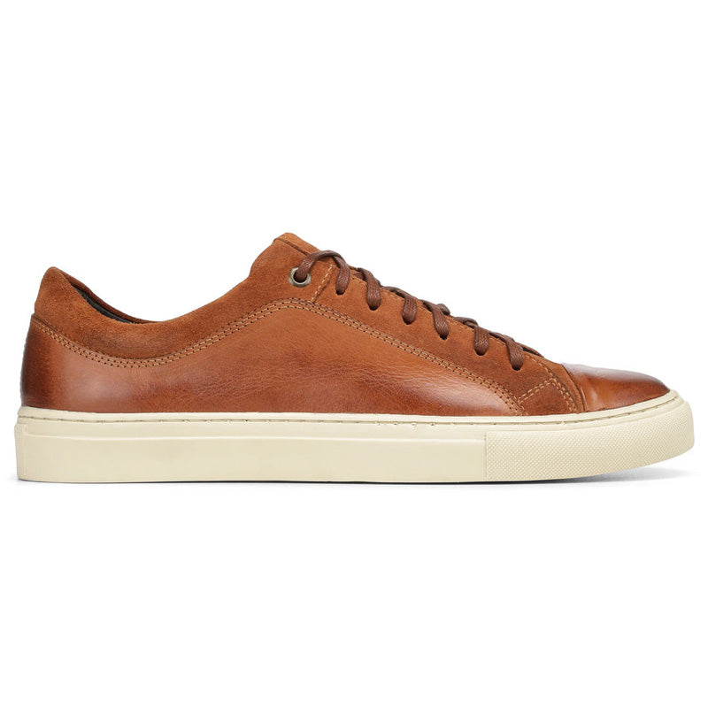Donald Pliner Berkeley Calf Sneaker Shoe Whisky