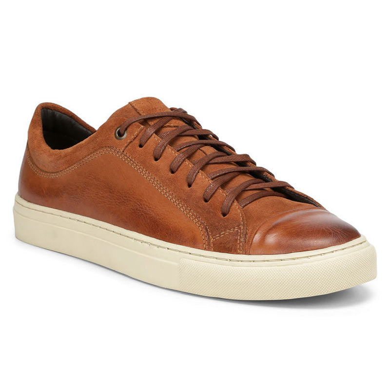Donald Pliner Berkeley Calf Sneaker Shoe Whisky