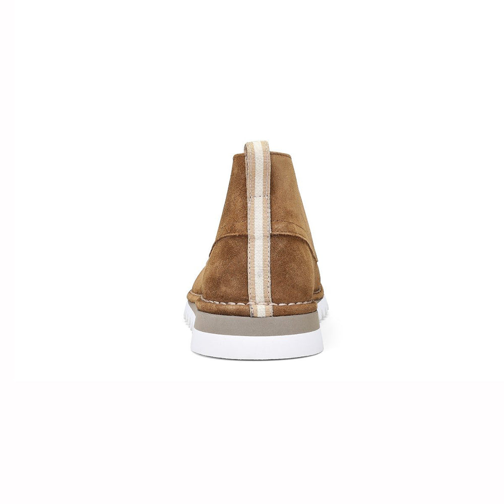 Donald Pliner Chuck Suede Chukka Boots Cognac