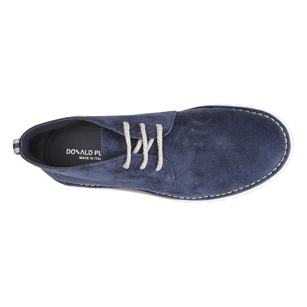 Donald Pliner Chuck Suede Chukka Boots Indigo