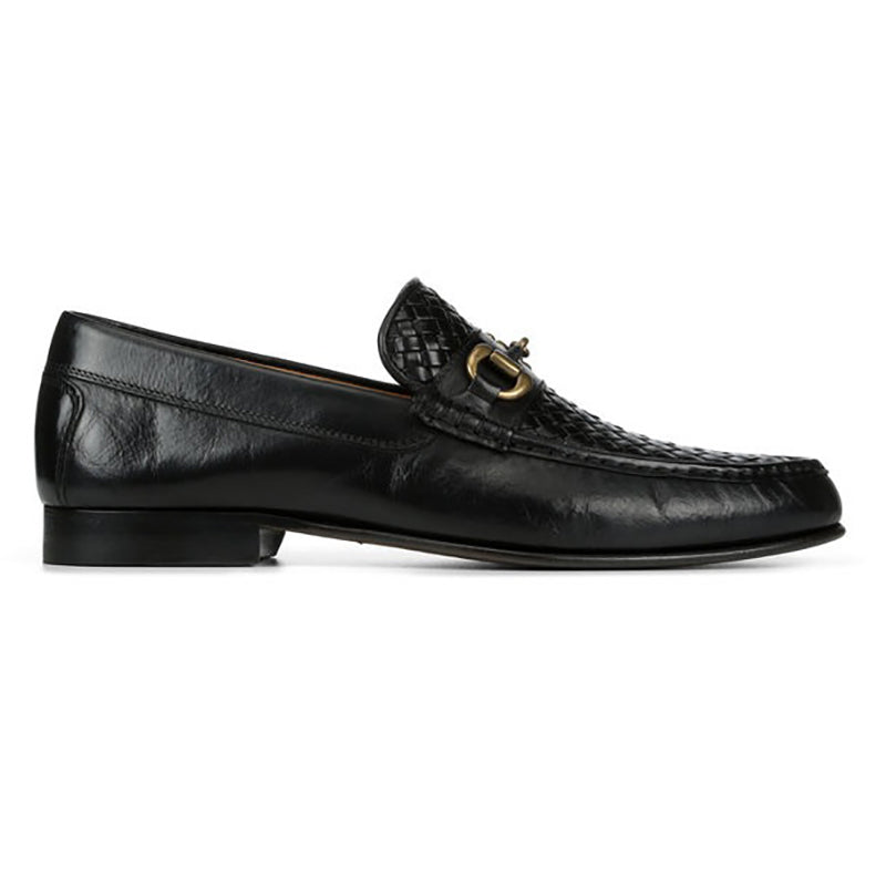 Donald Pliner Clint Antique Calf Loafer Black