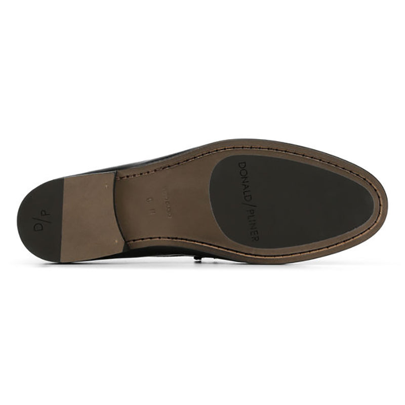 Donald Pliner Clint Antique Calf Loafer Black