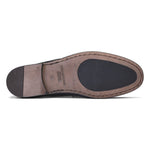 Donald Pliner Clint Brushed Crocco Loafers Black